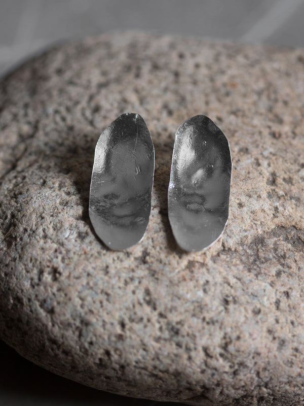 SLATE STERLING EARRING