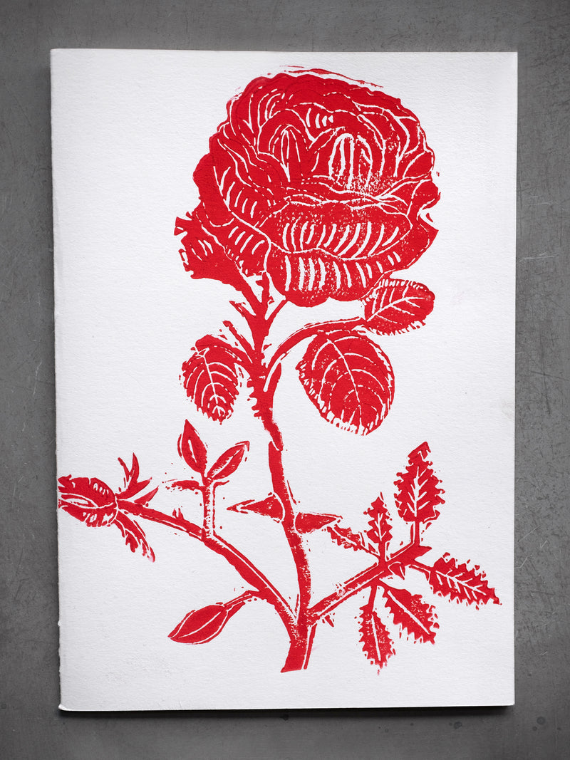 MINNIEOLGA RED ROSE CARD