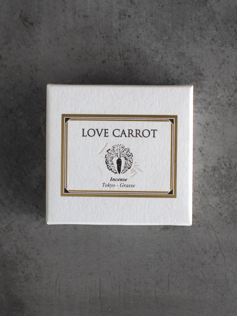 LOVE CARROT INCENSE SET