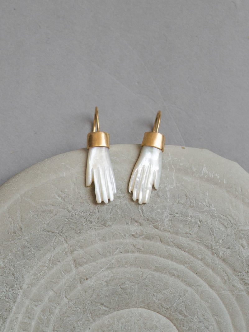 GRAINNE MORTON HAND HOOKS MOTHER OF PEARL