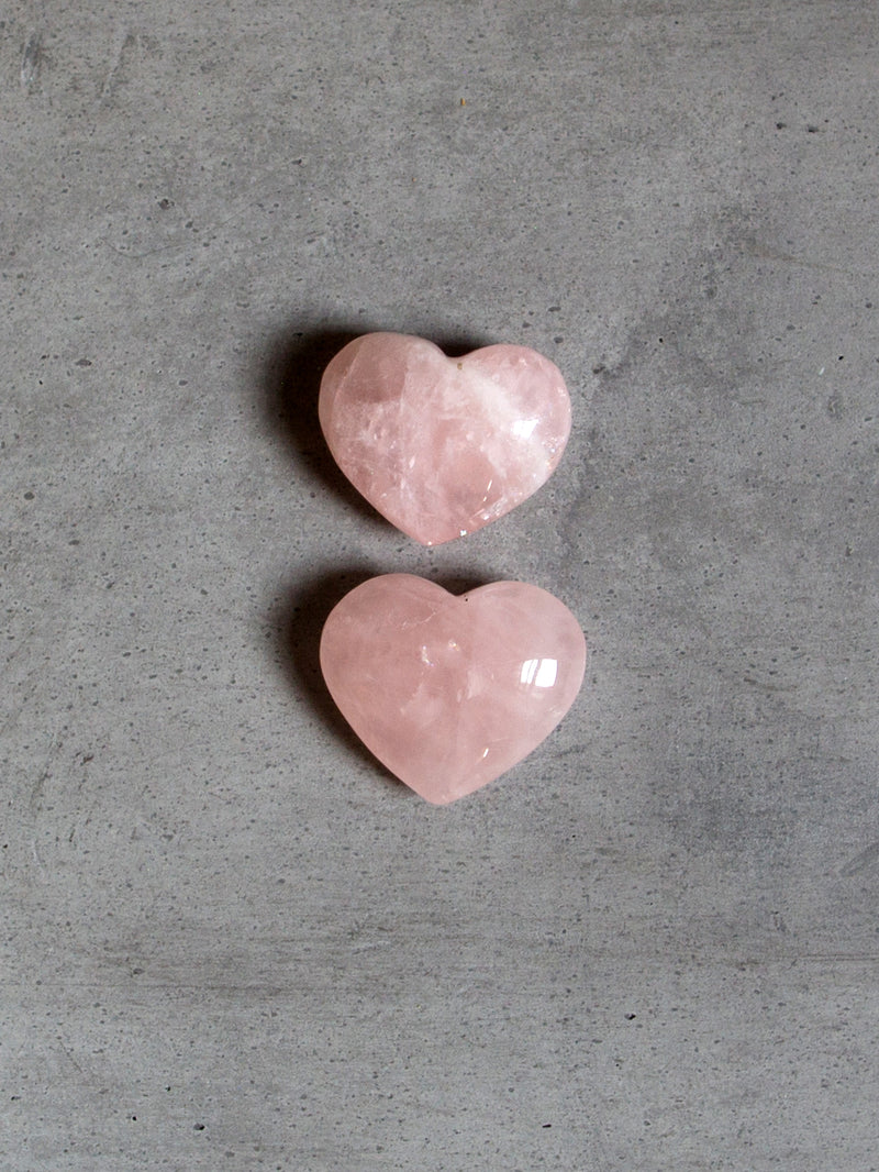 ROSE QUARTZ HEART